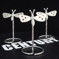 Artisanat en métal 3D créatif en forme de papillon, cadeau, ornements de bureau en métal, articles décoratifs, décoration de la maison, cadeau commercial