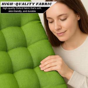 Coussin de chaise zéro gravité extra épais M-V-O de 8 cm, siège rembourré doux, tissu <span class=keywords><strong>matelassé</strong></span> respirant, chaise longue de <span class=keywords><strong>jardin</strong></span>/patio - Product Image 5