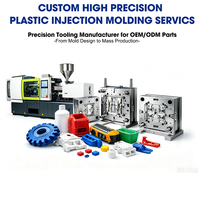 Composants en plastique ABS sur mesure de précision avec services de moulage par injection et d'usinage CNC Fabrication de moules pour vaisselle sur mesure