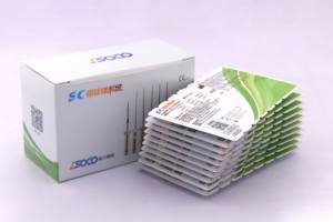 <span class=keywords><strong>File</strong></span> Endodontico Flessibile Soco SC02 con Memoria Attivata dal Calore, <span class=keywords><strong>File</strong></span> Rotante in NiTi per Trattamenti Dentali, Conicità 4% - Product Image 3