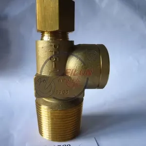QF-15C3 Cylinder valve for C2H2 female thread G5/8-LH made in brass