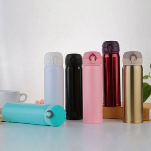 Thermos à café en acier inoxydable à double paroi isolé sous vide moderne de 500 ml (17 oz) avec couvercle, idéal pour les voyages, impression personnalisée, isolation thermique - Product Image 5