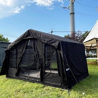 Utilisation extérieure portative de tente gonflable imperméable de maison de coton d'Oxford direct d'usine 12 ㎡