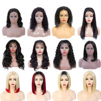 Perruques Bob Courtes Frisées en Cheveux Humains à Prix Abordable, Perruque Bob en Dentelle Brésilienne Vison 8-14 Pouces, Perruque à Fermeture en Dentelle Frontale Sans Colle pour Femmes Noires