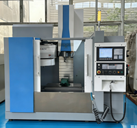 Centre d'usinage vertical CNC en métal Vmc640 pour machines de travail des métaux de précision