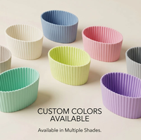 Manchon de tasse en silicone portable, haute élasticité, non toxique, inodore, imperméable, ajustement parfait, anti-chute, pour boissons chaudes - Utilisation toutes saisons