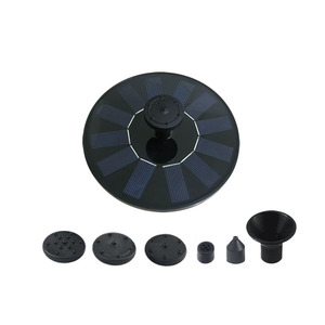 Solaire <span class=keywords><strong>BirdBath</strong></span> Fontaine Pompe Pompe De Fontaine À Énergie Solaire 1.2W Actionné Solaire Flottant Kit de Fontaine pour Jardin et Terrasse - Product Image 6