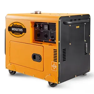 Longue garantie petits générateurs diesel silencieux 5kva générateur diesel portable silencieux diesel avec AVR