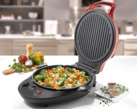 CB CE Professional Health – crêpière électrique antiadhésive pour la maison, plaque d'emballage pour l'extérieur