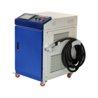 Nettoyeur laser à impulsions 1000W 2000W, machine de nettoyage au laser à fibre, élimination de la rouille, de la peinture et des graffitis, nettoyage des surfaces en acier, en aluminium et en alliage