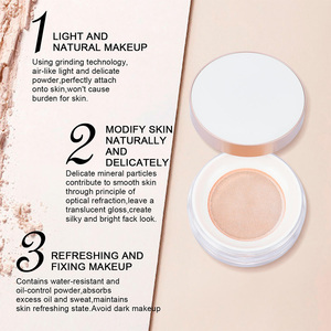 <span class=keywords><strong>Poudre</strong></span> pressée translucide pour le visage, cosmétiques en vrac, <span class=keywords><strong>poudre</strong></span> fixante, étiquette privée OEM, faible MOQ, logo personnalisé, écran solaire, maquillage, résistant à l'eau - Product Image 4