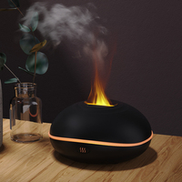 Diffuseurs d'huile essentielle de parfum diffuseur d'arôme table de bureau portable intelligent parfum ultrasonique humidificateur de flamme pour la maison