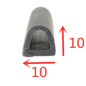 Joint d'étanchéité EPDM 16x7x2 mm pour porte battante et porte de sécurité - Product Image 4
