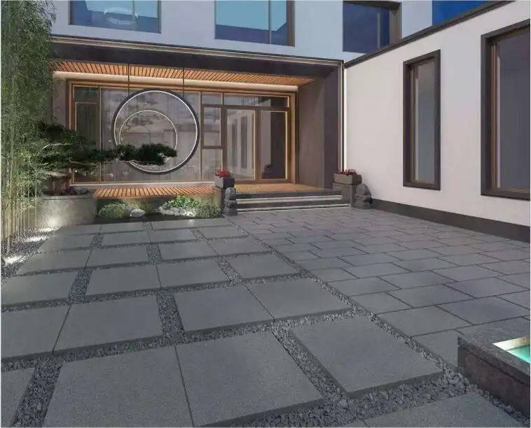 anti-slip 600x600x18mm Garden balcony path parking driveway square hotel swimming pool outdoor paving floor tiles