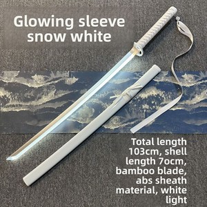 <span class=keywords><strong>Épée</strong></span> en bois <span class=keywords><strong>Tanjiro</strong></span> à effet de fumée, accessoire de cosplay lumineux, sabre laser Nichirin, jouet <span class=keywords><strong>épée</strong></span> Shusui, <span class=keywords><strong>épée</strong></span> d'anime - Product Image 3