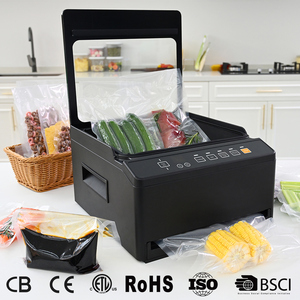 Fabrika doğrudan son tam otomatik oda gıda ev ticari kullanım için vakumlama makinesi ağır elektrik plastik malzeme - Product Image 2