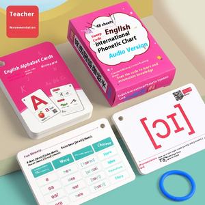 Tarjetas del Alfabeto Fonético <span class=keywords><strong>Internacional</strong></span> Charisma 48, Educación Infantil, Letras Inglesas Mayúsculas y Minúsculas, Material Educativo - Product Image 1