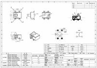 Nouveau design Interrupteur Tactile de type rétrograde 4 broches Micro Mini Silencieux à réinitialisation SMD/SMT LY-TS10 12V 50mA 50000 cycles Plastique LEYE