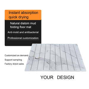 Tùy Chỉnh Sang Trọng Diatomaceous Trái Đất Hình Chữ Nhật Tắm <span class=keywords><strong>Mat</strong></span> PVC Ủng Hộ Non-Slip Thân Thiện Với Môi Nhanh Chóng Làm Khô Dễ Dàng Làm Sạch Máy Làm <span class=keywords><strong>Mat</strong></span> - Product Image 2