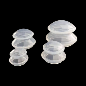 Custom Logo Anti Celulite Sucção Massagem <span class=keywords><strong>Cup</strong></span> Silicone Cupping Therapy Set para Corpo e Rosto - Product Image 3