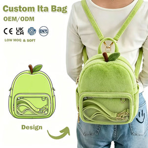 OEM Custom Plush Ita <strong>Bag</strong> Backpack DIY Clear Crossbody Shoulder <strong>Bag</strong> <strong>Japanese</strong> Kids <strong>School</strong> Universal with Display Window <strong>Bag</strong> - Product Image 1
