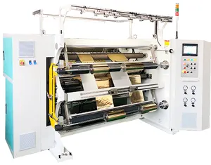 Profissional Jumbo Roll Slitter Rebobinador Fabricante Laminação Film Cutter Machine Pet Foil Cutting Machine