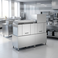 Automatische Intelligente Gewerbliche Spülmaschine OEM ODM 304 Edelstahl für Küche und Hotel