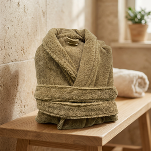 Peignoir de bain extra doux 100% coton - Product Image 3