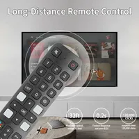RC901V FMR5 para TCL Smart LED TV Control remoto con botones NETFLIX PrimeVideo 50P8 65P8 43T8 32P30S