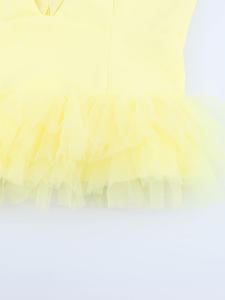 ज़ा $ jia वसंत नई महिलाओं के कपड़े यूरोपीय और अमेरिकी शैली फ्रेंच फैशन प्यूफी एप टुल इलास्टिक वेस्ट - Product Image 5