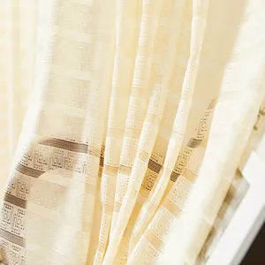 Curtains And Materials Textiles Jaquard Fabric sheer curtain fabric