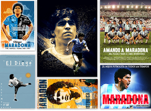 Áp Phích Và Bản In Maradona Ngôi Sao Bóng Đá Hot 12X18 24x36in Nghệ Thuật Poster <span class=keywords><strong>Canvas</strong></span> Tranh Trang Trí Nội Thất - Product Image 5