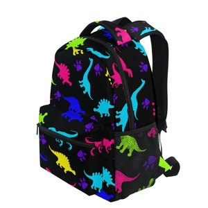 Dinosaur Custom Print School Bag <b>Backpack</b> <b>Waterproof</b> Book Bags Casual School <b>Backpack</b> - Product Image 2