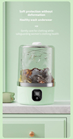 Portable Mini Machine à laver automatique multifonctionnel ménage tout-en-un pour petites chaussures sous-vêtements laveuses à charge supérieure