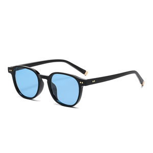 Lunettes de <span class=keywords><strong>soleil</strong></span> unisexes polarisées style vintage, monture carrée pleine en acétate de luxe, protection UV400, tendance 2026 - Product Image 5