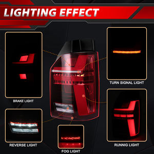Luces Traseras LED de Alta Visibilidad, Luz Trasera, Luz de Giro para VW Multivan/<span class=keywords><strong>Caravelle</strong></span> 2016 2017 2018 2019 - Product Image 4
