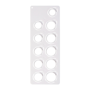 पॉप-आउट रिंग सिज़र गेज आकार 5 से 15 गहने बनाने के लिए उपकरण प्लास्टिक रिंग उपाय किट - Product Image 4