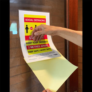 <span class=keywords><strong>Film</strong></span> de plastification autocollant format A4, <span class=keywords><strong>film</strong></span> adhésif - Product Image 2