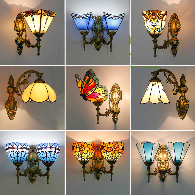 Applique Da Parete Mimosa Vanni Lampadari: 2 Luci Orientabili, Ceramica Decorata A Mano, Colore Ocra - Lampada Per Interno, Perfetta Per Camera, Bagno, Soggiorno, Made In Italy