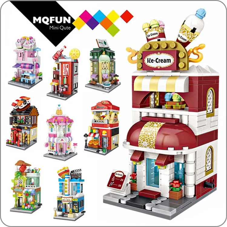 Hot Selling Blocks City Product On Buy Mini Restaurant Building Block Sets For Architecture Model For Kids