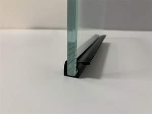 Sello de puerta de ducha Sello de pared de ducha Juego de sellos de cabina de ducha <span class=keywords><strong>para</strong></span> espesor de vidrio 8-12 Mm, junta de repuesto recta de PVC - Product Image 4