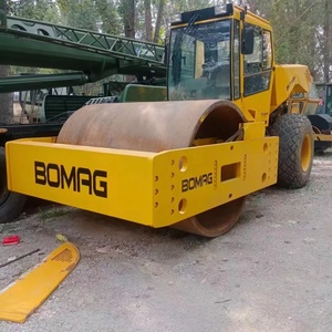 Compactadora Vibratoria Usada Bomag BW213 217 219 Alemania Bomag BW213 BW217 BW211D 219D Rodillo Vibratorio Usado para Venta - Product Image 1