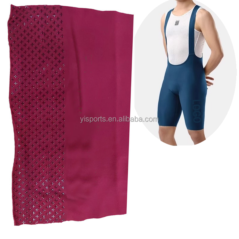 Pince en silicone Tissu rouge foncé