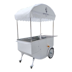 Chariot à pousser personnalisé pour la restauration rapide avec équipement - Product Image 1