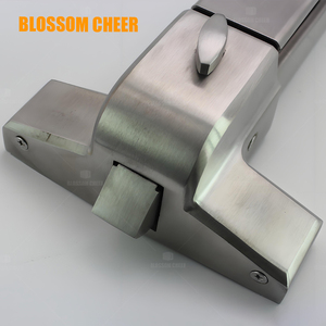 Hoảng loạn cháy Cửa thoát thiết bị thiết lập giữa hai điểm khóa mở phù hợp trời và đất Bolt loại đẩy thanh loại thoát khóa - Product Image 4