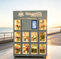 Distributeur Automatique de Fleurs Personnalisable pour la Conservation de la Fraîcheur – Distributeur Automatique de Fleurs Entièrement Automatique 24h/24 de Haute Qualité en Libre-Service