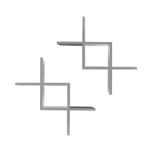 <span class=keywords><strong>Espresso</strong></span> Kết Thúc Chéo Giao Cắt Tường Gắn Kệ Nổi - Product Image 4