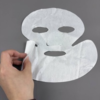 Großhandel Premium Elastisches Spunlace Vliesstoff 100% Polyester Einfarbig Dehnbare Gesichtsmasken-Rohstoffe für Schönheitspflege