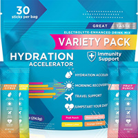Poudre d'électrolytes bio OEM saveur framboise-citron sans sucre 84g Vitamines Hydratation Énergie Pré-entraînement Durée de conservation 24 mois