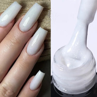 Caiyun Échantillons Gratuits Vernis à Ongles Nude Soak Off UV/LED Longue Durée Haute Viscosité Base Coat en Caoutchouc